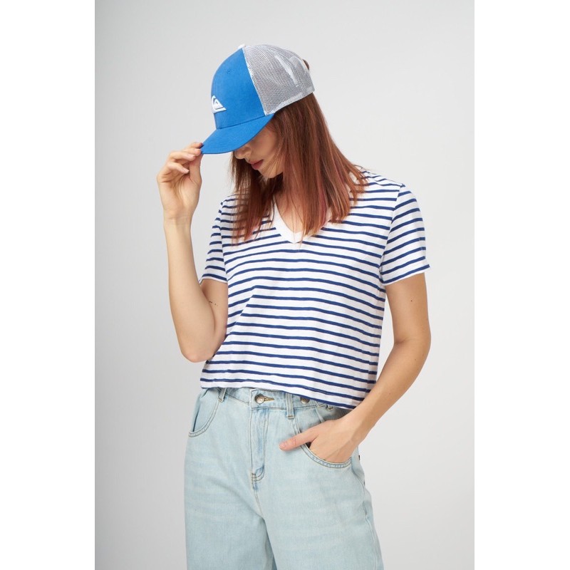 Áo thun cổ tim croptop vnxk