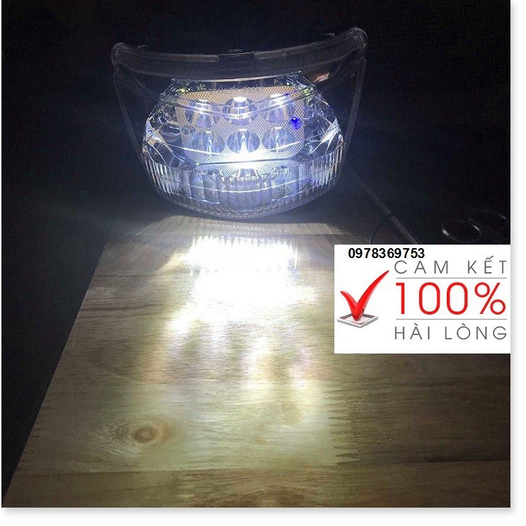 Đầu Đèn Pha Wave 110 led siêu sáng