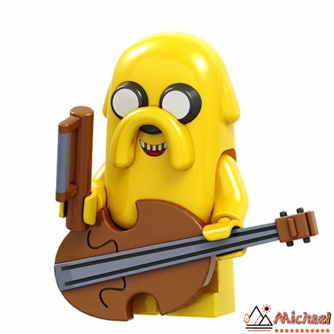 Adventure Time Minifigures Finn Jake Marceline Princess Bubblegum Compatible Lego Anime Building Blocks Kids Toys