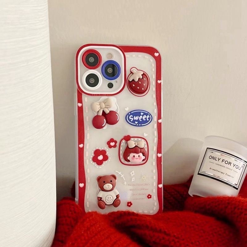 Ốp điện thoại chống sốc gắn charm Full các dòng điện thoại iphone/samsung/oppo/vivo/vsmart/xiaomi/...