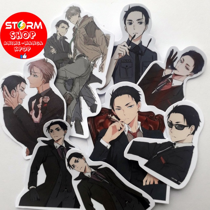 Sticker / Hình dán anime THám tử đại gia Fugou Keiji BalanceUNLIMITED
