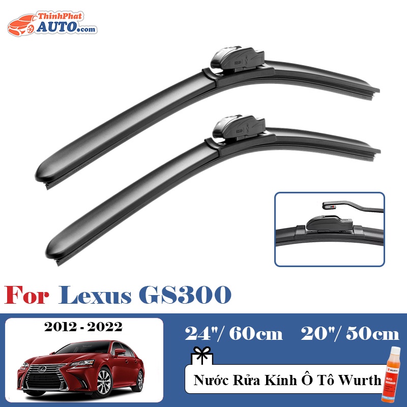 Gạt Mưa Xe Lexus GS300 Silicone Chính Hãng TP-Wiper