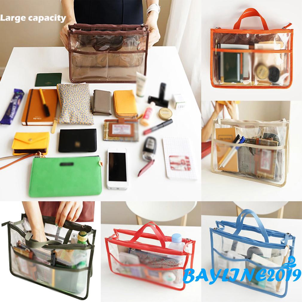 Túi xách tay trong suốt thời trang nữ tính tùy chọn màu sắc