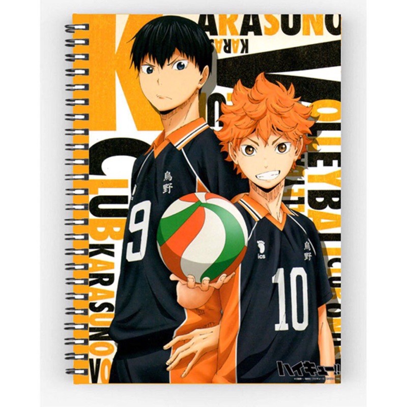 sổ tay haikyuu 200 trang / sổ viết anime haikyuu