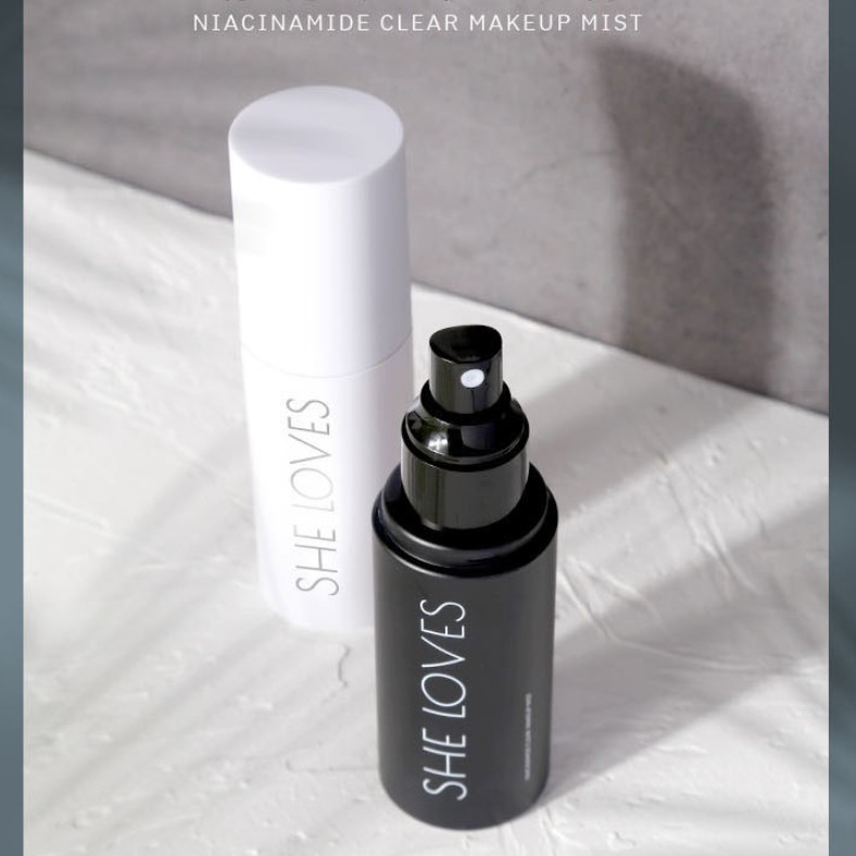 Xịt giữ nền Sheloves Niacinamide Clear Makeup Mist 100ml | BigBuy360 - bigbuy360.vn