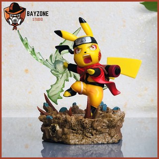 (Chất) Mô hình linh thú pikachu sasuke naruto sakura