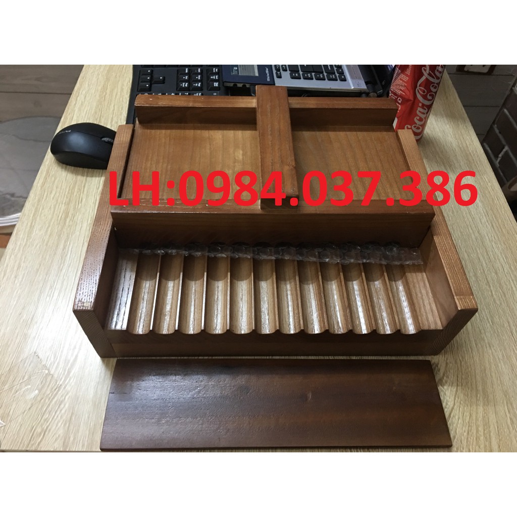 Bộ dụng cụ vo viên trân châu thủ công bằng gỗ