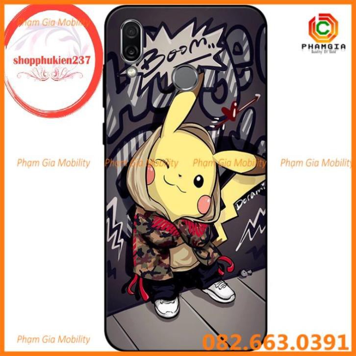[Freeship từ 50k] Ốp lưng kính cường lực chống bể huawei nova3i hình đẹp sắc nét, viền dẻo đen
