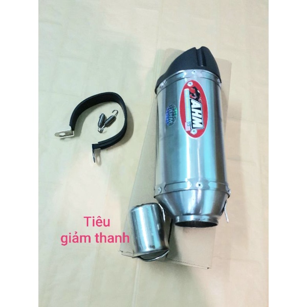 Pô AHM M3 tặng kèm tiêu giảm thanh.