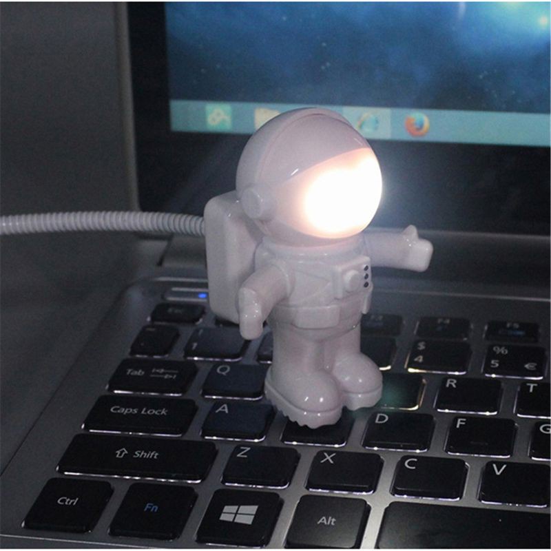 Rx Đèn Led Usb Hình Phi Hành Gia / Tàu Không Gian / Phi Hành Gia Sáng Tạo Cho Pc / Laptop