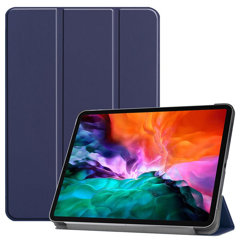 Bao da máy tính bảng nắp gập nam châm tự động tắt mở màn hình thông minh thích hợp cho iPAD PRO 11 12 .9 iNCH 2021 M1