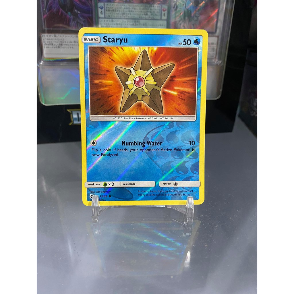 [ Dưa Hấu Yugioh ] Lá bài thẻ bài Pokemon Staryu