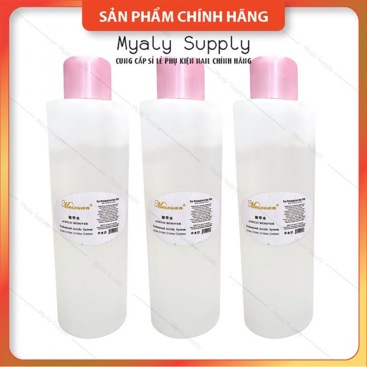 Acetone Phá Gel Móng Chính Hãng Elly Nail Remover 1000ml SP000159