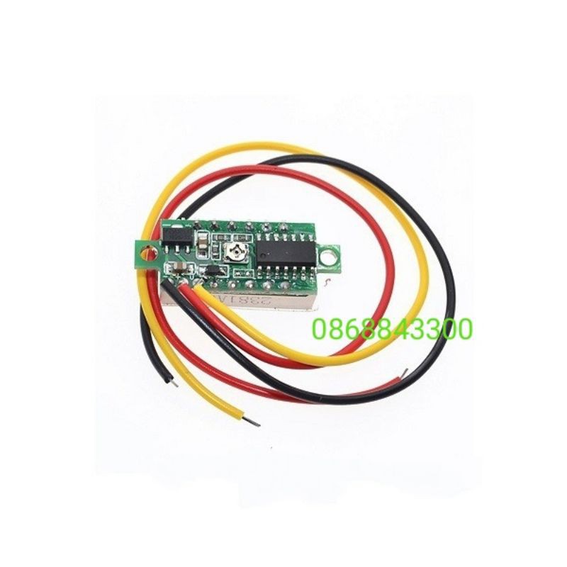 ĐỒNG HỒ ĐO VOL LOẠI 3 DÂY 0.28 INCH
