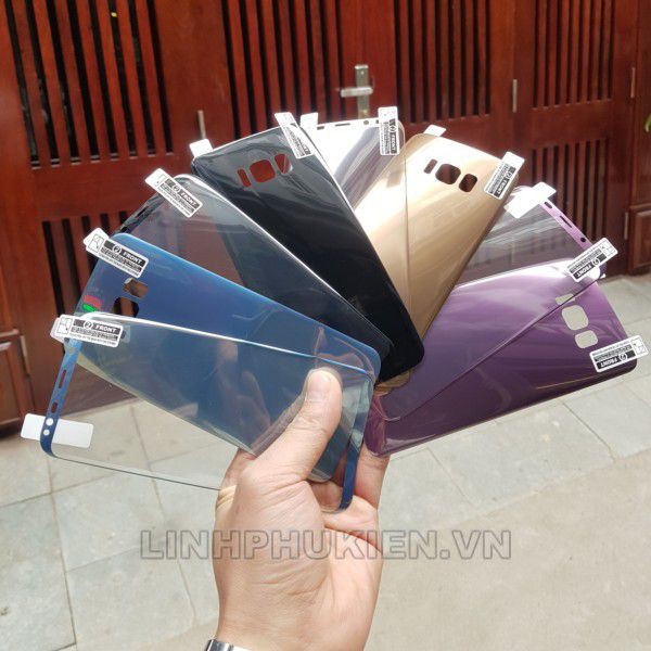Dán Film 3D cho Samsung S8 Full màn hình và mặt lưng