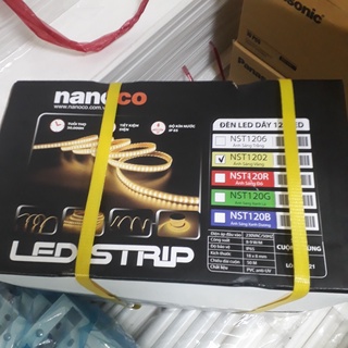 Cuộn đèn led dây nst1206 nanoco số lượng chip led là 120 chip với cuộn 50m.