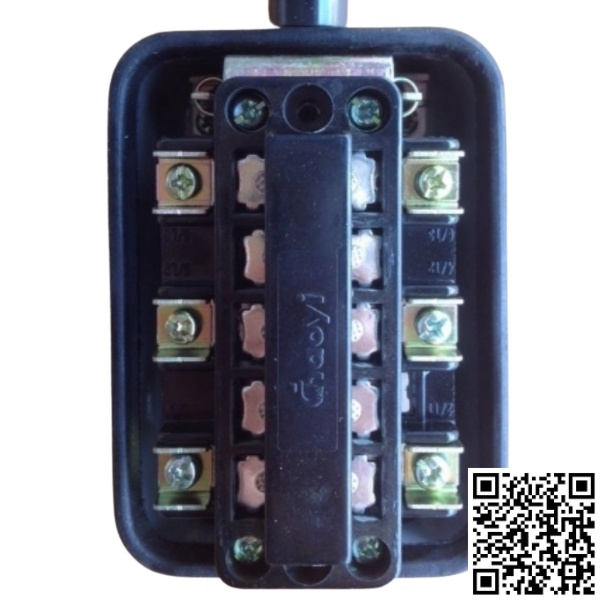 Công tắc máy tiện Chaoyi KO5-M-32 cầu dao đảo chiều trực tiếp động cơ điện 3 pha điện áp 380VAC