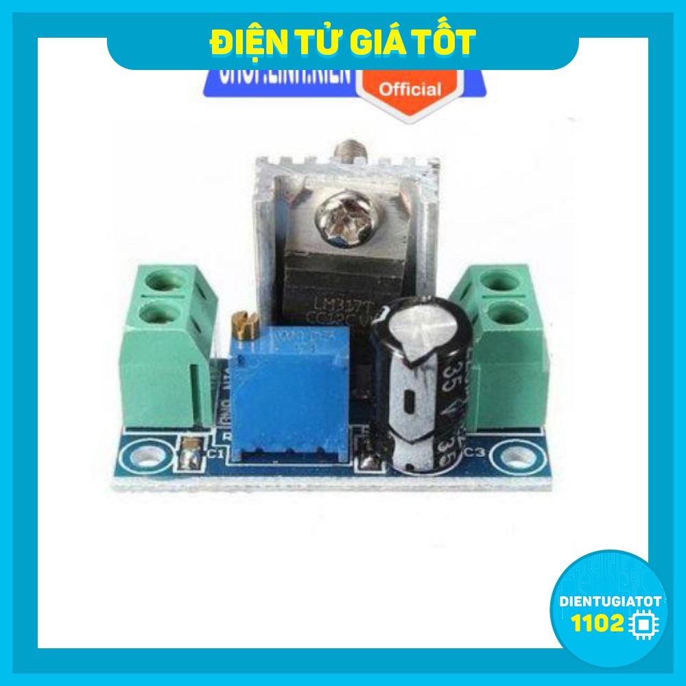 Mạch Nguồn LM317 Điều Chỉnh Áp 1.2-37V