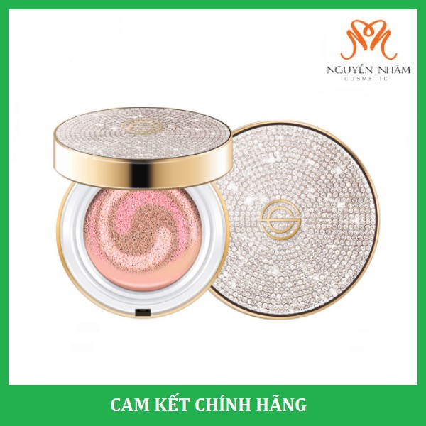 Phấn nước cushion DPC Pink Aura Cushion SA Hàn Quốc [Date 01/2023 - Kèm 1 Lõi]