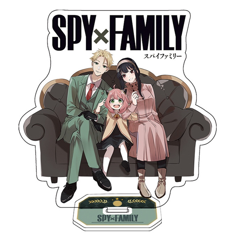 Mô Hình Nhân Vật Phim Anime Spy X Bằng Acrylic Kích Thước 15cm