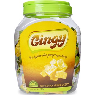 Kẹo Dẻo Ginger Gừng Hộp 620G