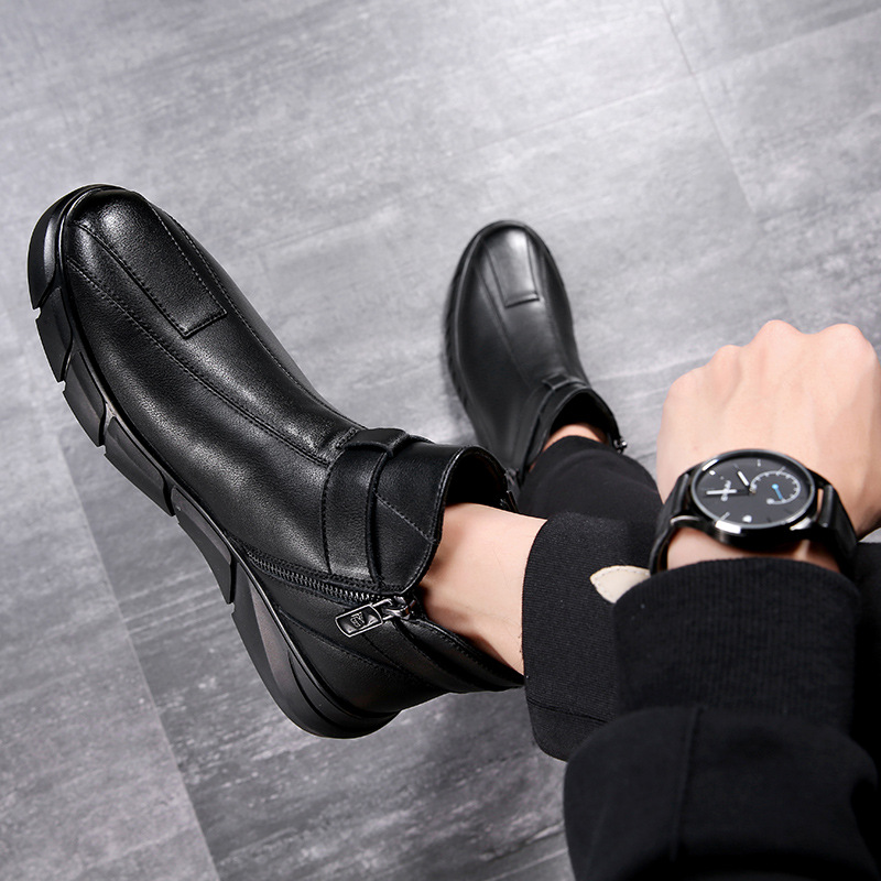 Giày boot trẻ trung giữ ấm cho nam