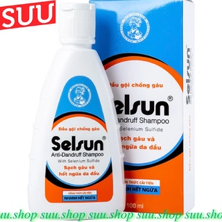 Dầu Gội Chống Gàu Selsun 100ml, sạch gầu hết ngứa da đầu, cam kết 100% chính hãng