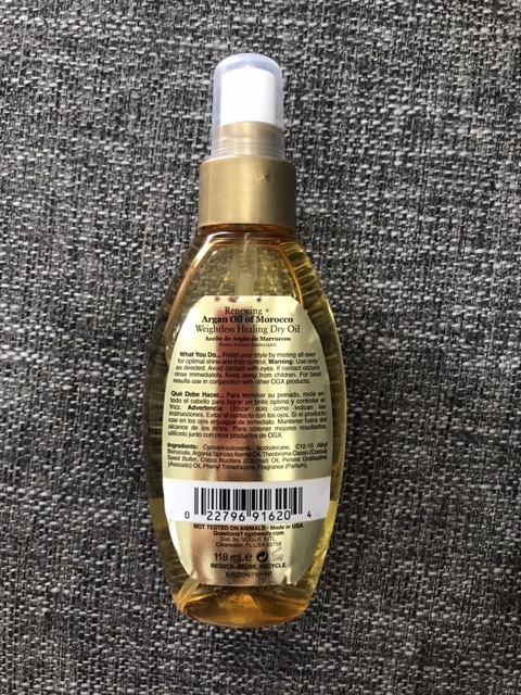 Xịt dưỡng tóc Renewing+ Argan Oil Of Morocco (118ml)