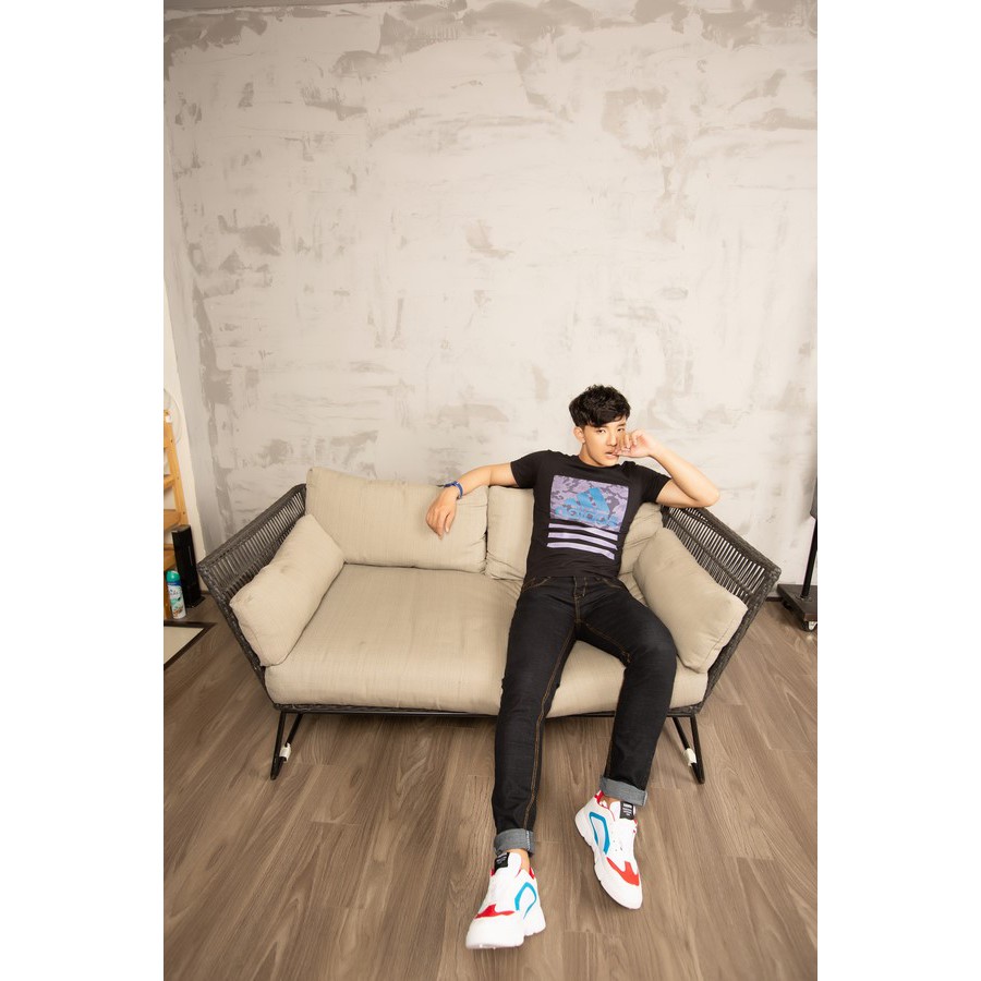 [Mã SKAMSALEP6 giảm 10% TỐI ĐA 100K đơn150K] Quần dài nam đen chỉ vàng vải co giãn , quần jean nam TL165 Shop Thành Long | BigBuy360 - bigbuy360.vn