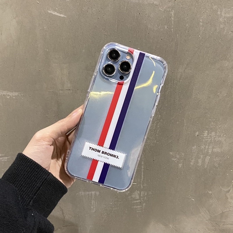 Ốp iphone - Ốp silicon thom brown