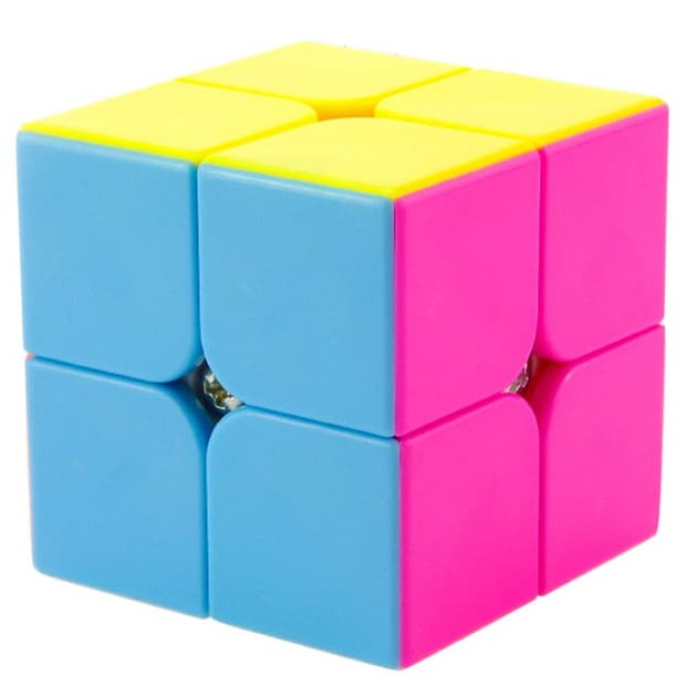 Rubik 2x2 Quay Trơn, Bền, Đẹp, Dùng Trong Thi Đấu.