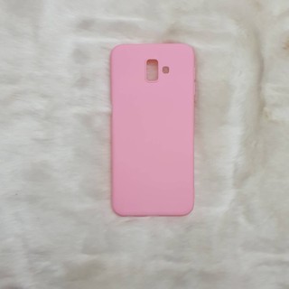 Ốp Lưng Silicon Dẻo Màu Samsung J6 Plus