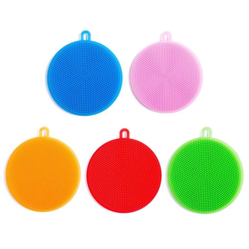 Miếng rửa chén bằng silicone cách nhiệt đa năng