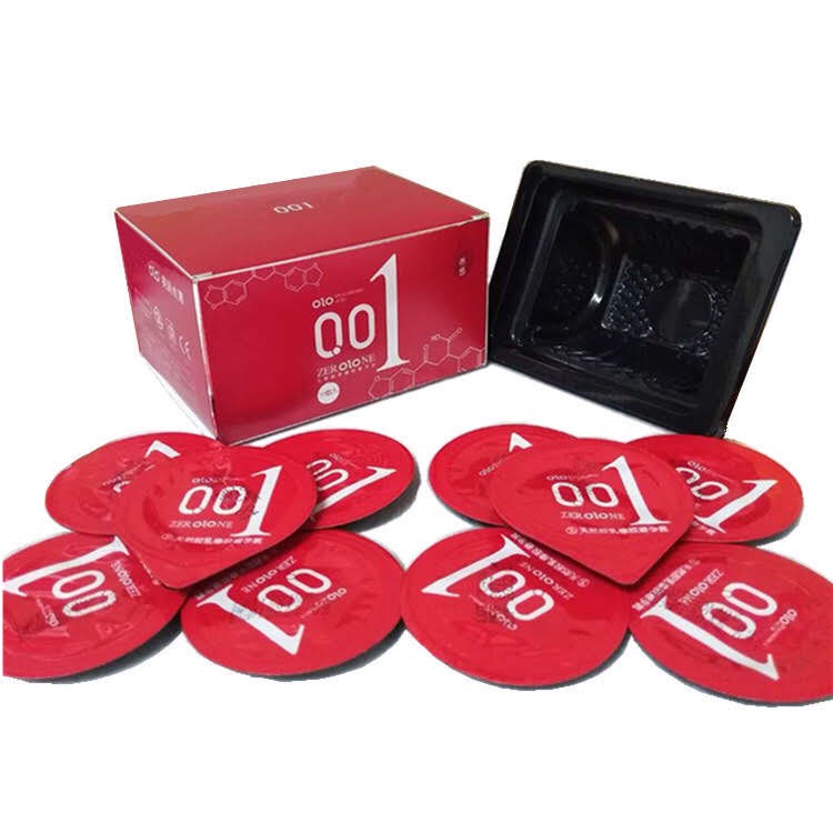 Bao cao su siêu mỏng OLO 0.01mm Passionate Factor chính hãng hộp 10 chiếc Nakisa an toàn chất lượng