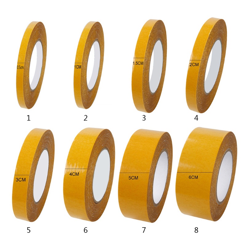 Cuộn Băng Keo Hai Mặt Bằng Vải Lưới Độ Dính Cao Dài 20m