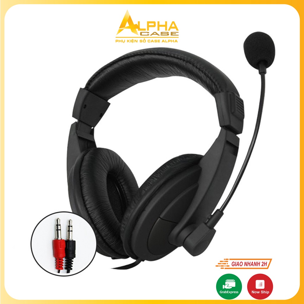 Tai nghe X9 chuyên Gaming, mic đàm thoại siêu nhạy giả lập 7.1, học online rất phù hợp casealpha