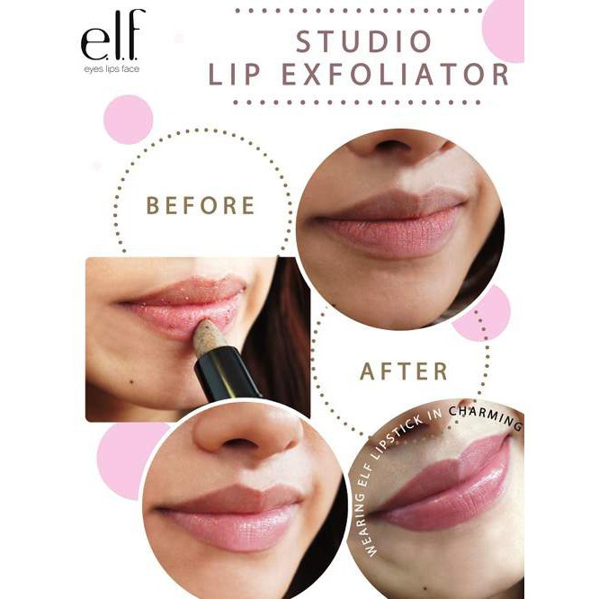 [CHÍNH HÃNG 100%]Son tẩy tế bào chết môi e.l.f Studio Lip Exfoliator | BigBuy360 - bigbuy360.vn
