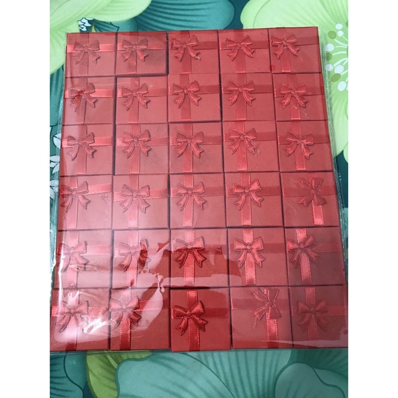 Lốc 30 Hộp Đỏ Ép Nơ Có Mút