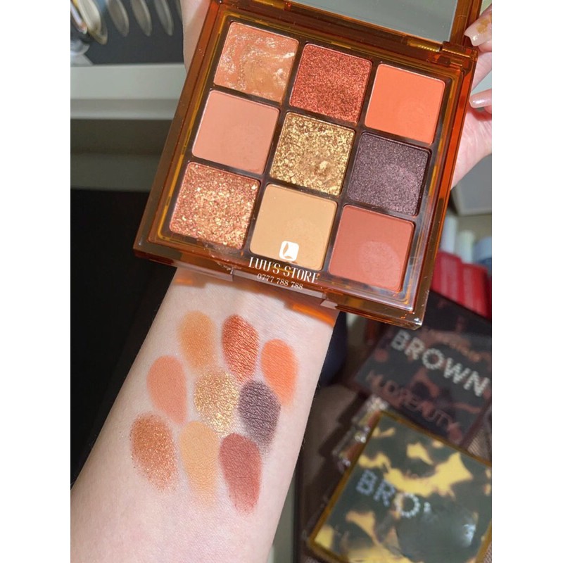 Bảng Phấn Mắt Huda Beauty Brown Obsessions