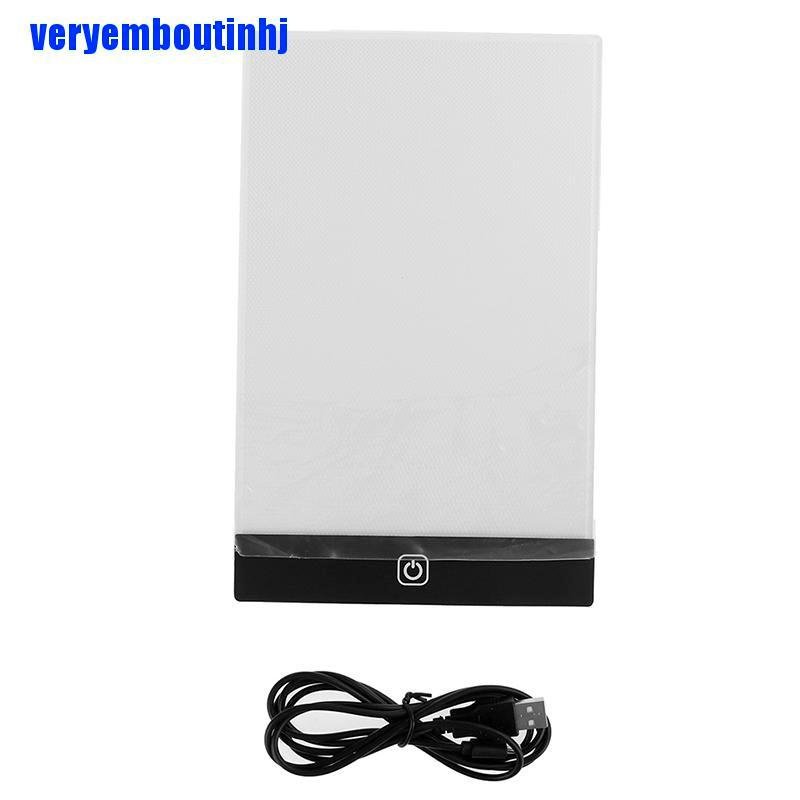 Bảng vẽ nghệ thuật led A5 usb để bàn có đèn chiếu sáng