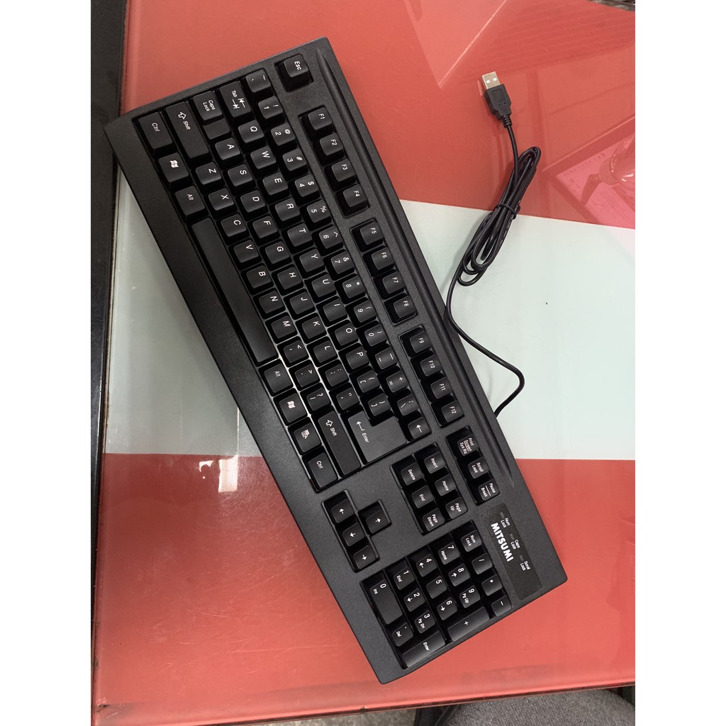 Phím MitSUMI - KEK-EA4XT- chuẩn USB - có dây hàng chính hãng bảo hành 36 tháng