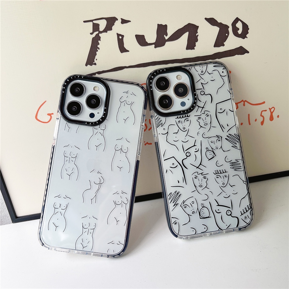 Ốp điện thoại TPU mềm cho iPhone 13 Pro Max Casetify iPhone 12 Pro Max SEX Body Art Case iPhone 14 Pro Max Ốp lưng dễ thương cho iPhone 12 Ốp lưng trong suốt iPhone 15 Pro Max Ốp lưng iPhone 11 chống sốc