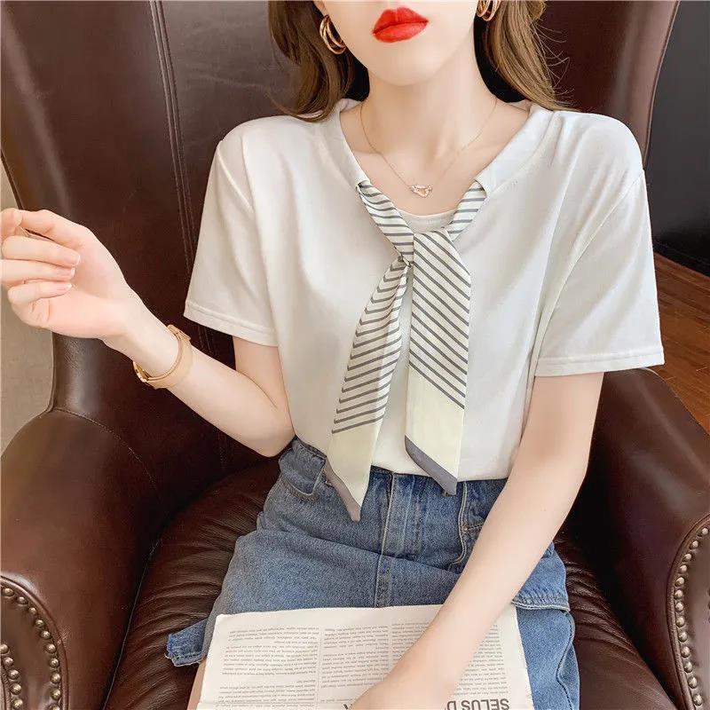 Áo Kiểu Phối Dây Rút Thời Trang Mùa Hè Cho Nữ