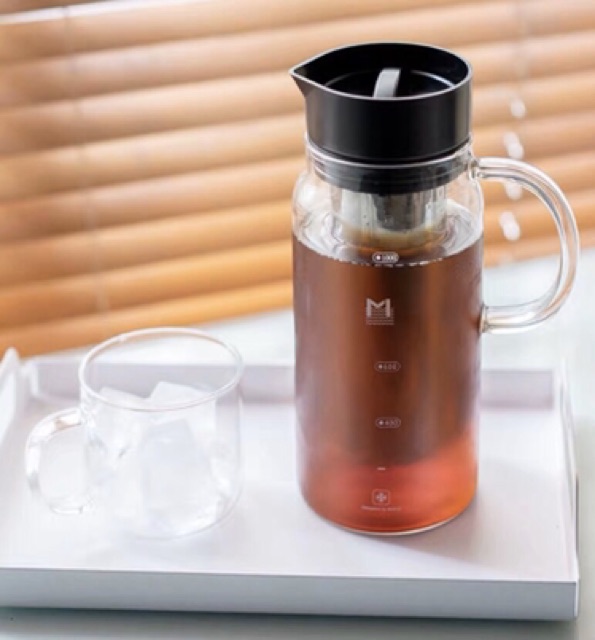 Bình thuỷ tinh ủ lạnh pha Cafe Coldbrew hãng Mavo 1.2L