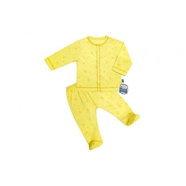 Bộ Sơ Sinh Cài Giữa Quần Liền Tất Baby Mommy ( Cho bé 3-7kg )