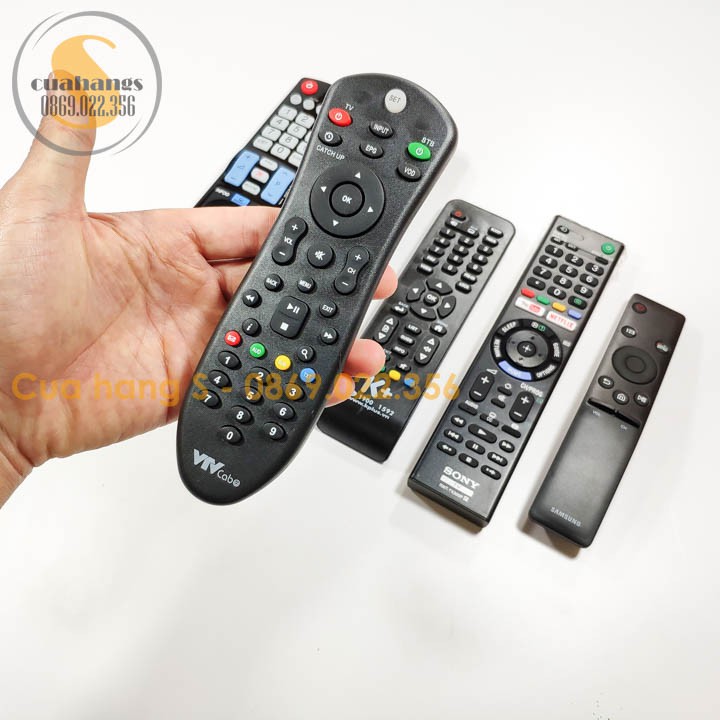 Điều khiển Remote các loại Tivi Internet + Smart Tivi + Android TV + K+ + VTVCab