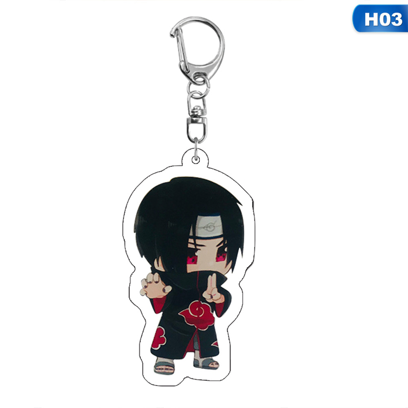 Móc khóa acrylic hình Naruto dễ thương