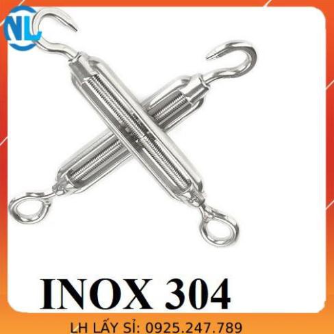 Tăng đơ dây cáp phi [ 4mm - 10mm ] INOX cáp thép giá sỉ