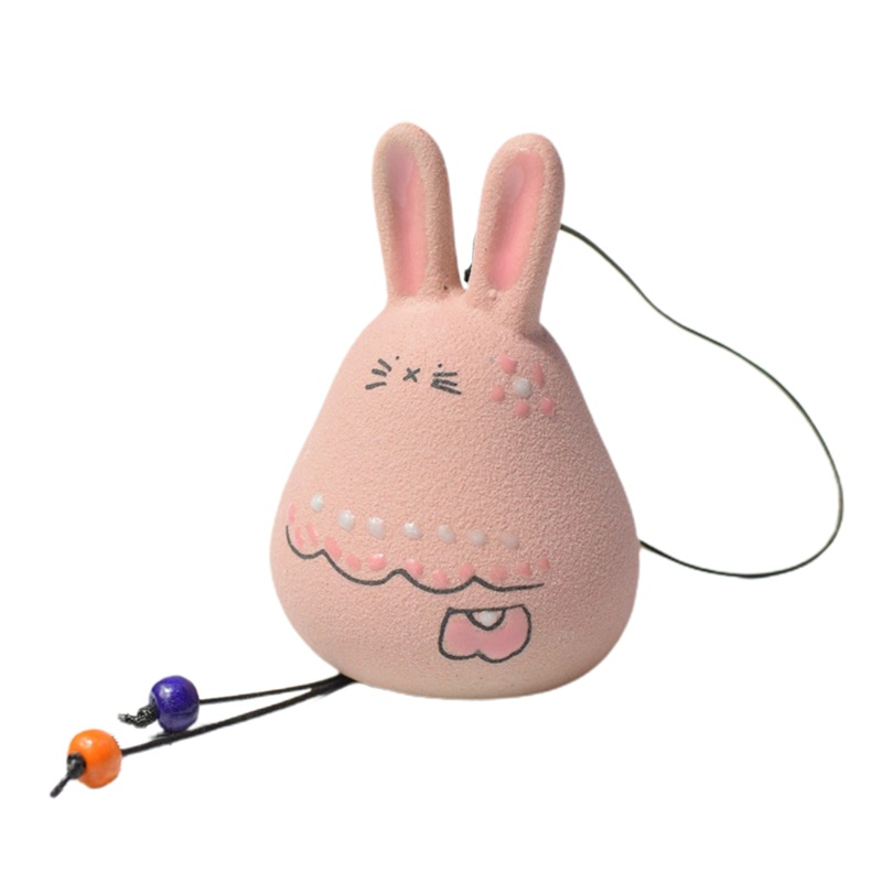 Chuông Gió Đồ Chơi Mini Hình Thỏ Sáng Tạo Cho Trẻ Em Và Người Lớn