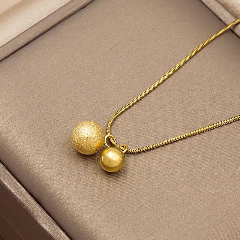 Vòng cổ dây kim loại đính hạt ngọc trai thời trang cho nữ